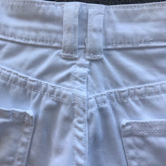 American Apparel High Waisted White Shorts SZ 24 - Picture 6 of 8